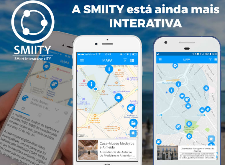 Nova versão da SMIITY com mapas (ainda) mais interactivos