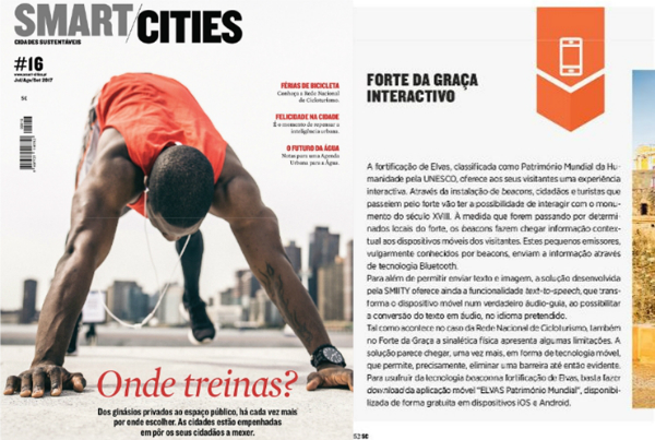 SMIITY Elvas was highlighted by Smart Cities magazine