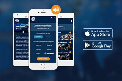 É oficial! Apresentamos a nova App do Oceanário de Lisboa