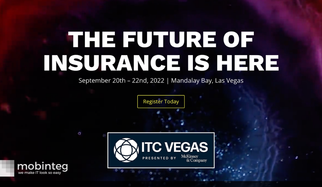 A mobinteg vai estar na InsureTech Connect em Las Vegas