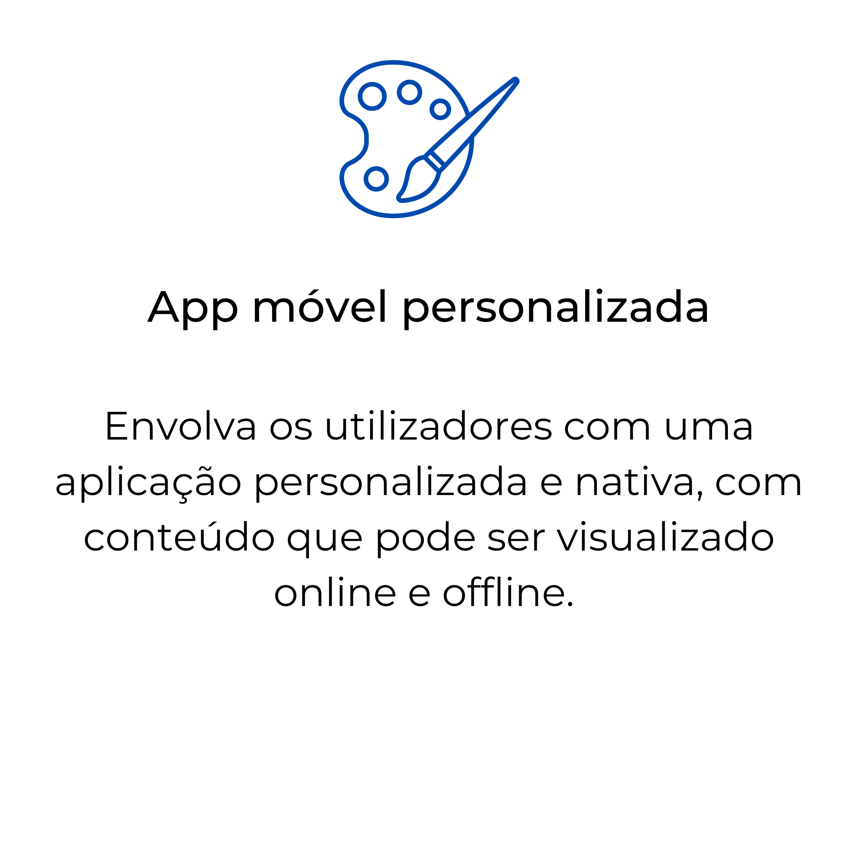 mobiSHOUT! - app personalizada